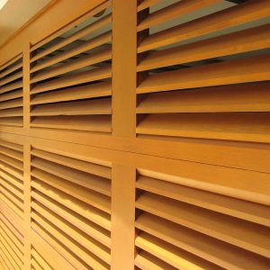 Timber Louvre Panel